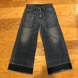 Citizens of Humanity “Melanie” Cropped Wide Leg